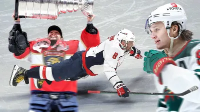 Александр Овечкин, Кирилл Капризов, Сергей Бобровский