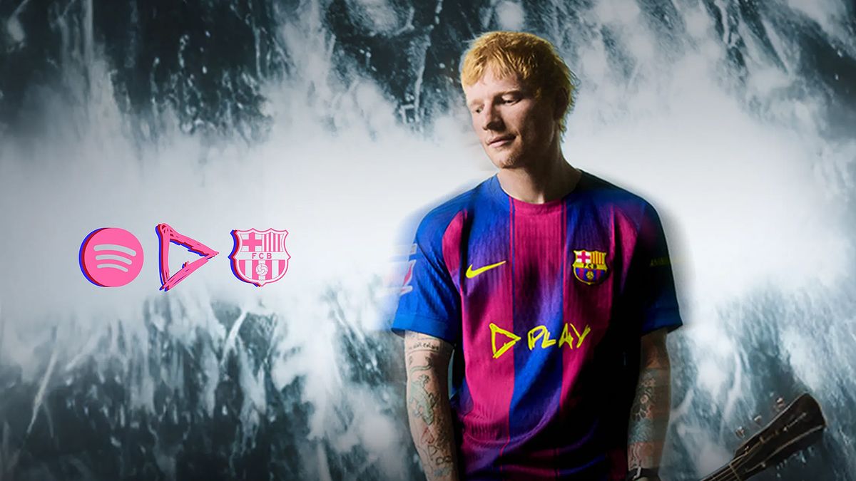 «Барселона» сыграет с «Реалом» в форме с логотипом нового альбома Эда Ширана