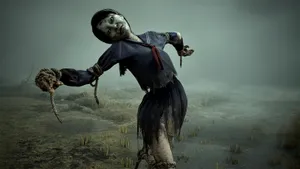 Как решить головоломку с пугалами на туманном поле в Silent Hill f