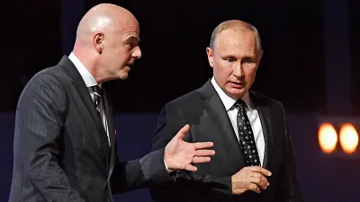 ФИФА, Владимир Путин, Джанни Инфантино