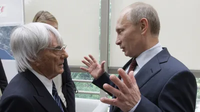 Берни Экклстоун, Владимир Путин