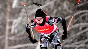 Биатлонистка Томшина после декрета выиграла золото чемпионата России. Это случилось впервые в ее карьере 