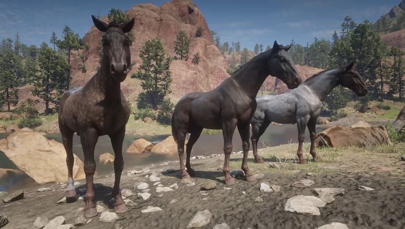 Лошади в Red Dead Redemption 2 — какая лучшая, где поймать, где купить ...