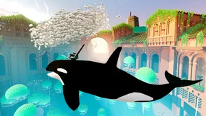 Поиграла в Sword of the Sea: потрясающее приключение, которого оказалось слишком мало