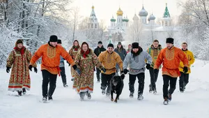 Этот русский обычай на Масленицу сегодня назвали бы варварством: зачем люди в старину бегали за черной собакой?