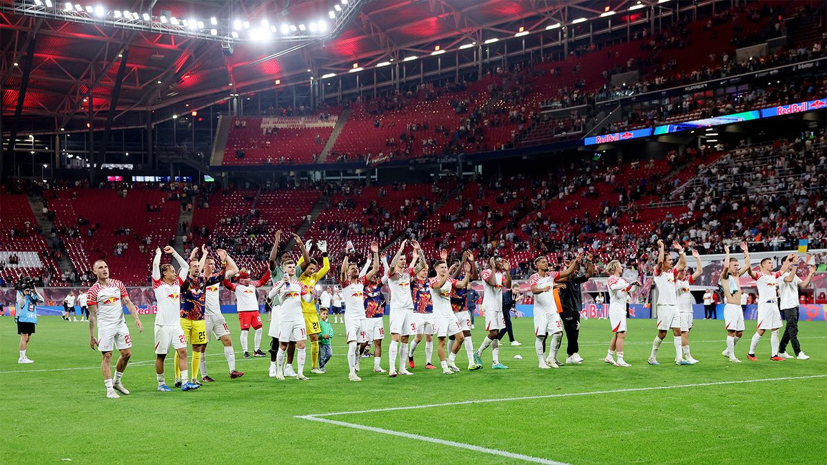 «РБ Лейпциг» удержался в топ-3 Бундеслиги, выиграв у «Вольфсбурга»