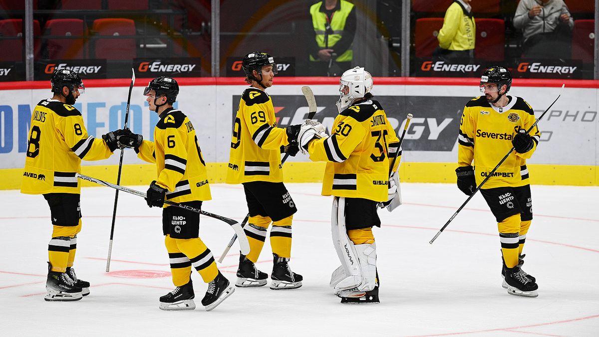 «Адмирал» — «Северсталь»: видеообзор и голевые моменты матча КХЛ