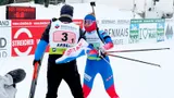 Сборная России победила в одиночной смешанной эстафете на чемпионате Европы по биатлону