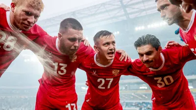 Иван Обляков, Иван Сергеев, Никита Кривцов, Сборная России по футболу