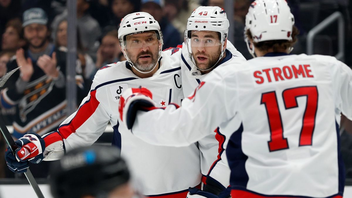 Дубль Овечкина помог «Вашингтону» одержать разгромную победу над «Сан-Хосе»