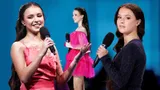 Элегантное черное с бретельками, коротенькое розовое. Все платья Щербаковой в Ледниковом периоде-2022: фото