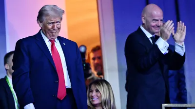 ФИФА, Джанни Инфантино, Дональд Трамп