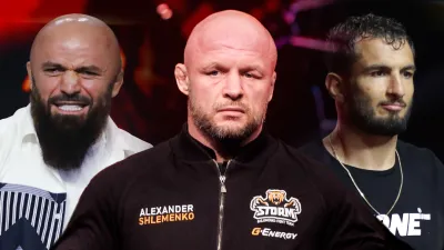 Магомед Исмаилов, Александр Шлеменко, Гегард Мусаси