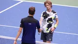 Медведев выиграл у Рублева в первом в истории четвертьфинале US Open. В первом сете у Андрея был тройной сетбол