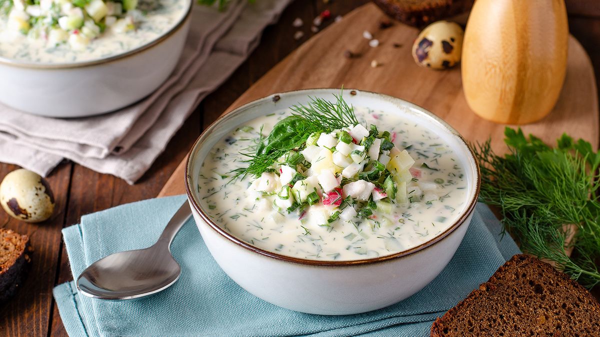 Готовлю окрошку только по этому рецепту: получается низкокалорийно, полезно и вкусно