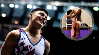 Симона Байлз, Никита Нагорный