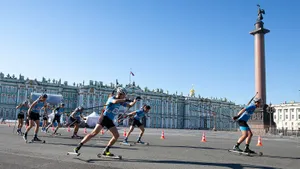 Губерниев против Вяльбе, русофобия, чужие палки: о чем говорили звезды лыж России на Дворцовой