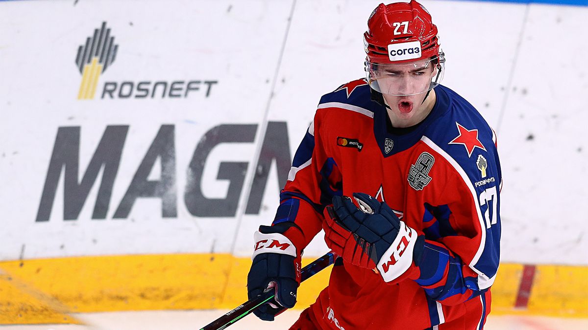 Форвард ЦСКА Соркин — о серии с «Авангардом»: «Все игры будут кость в кость»