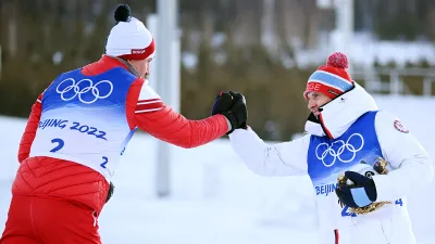 Александр Большунов, Симен Хегстад Крюгер