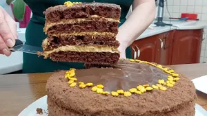 Домашний торт к 8 марта: готовится за 30 минут без духовки, шоколадный и огромный — рецепт