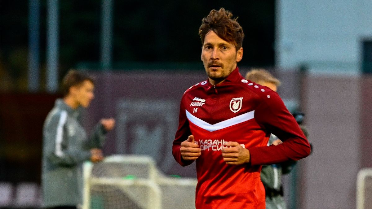 Кузяев дебютировал за «Рубин» в матче против «Локомотива»