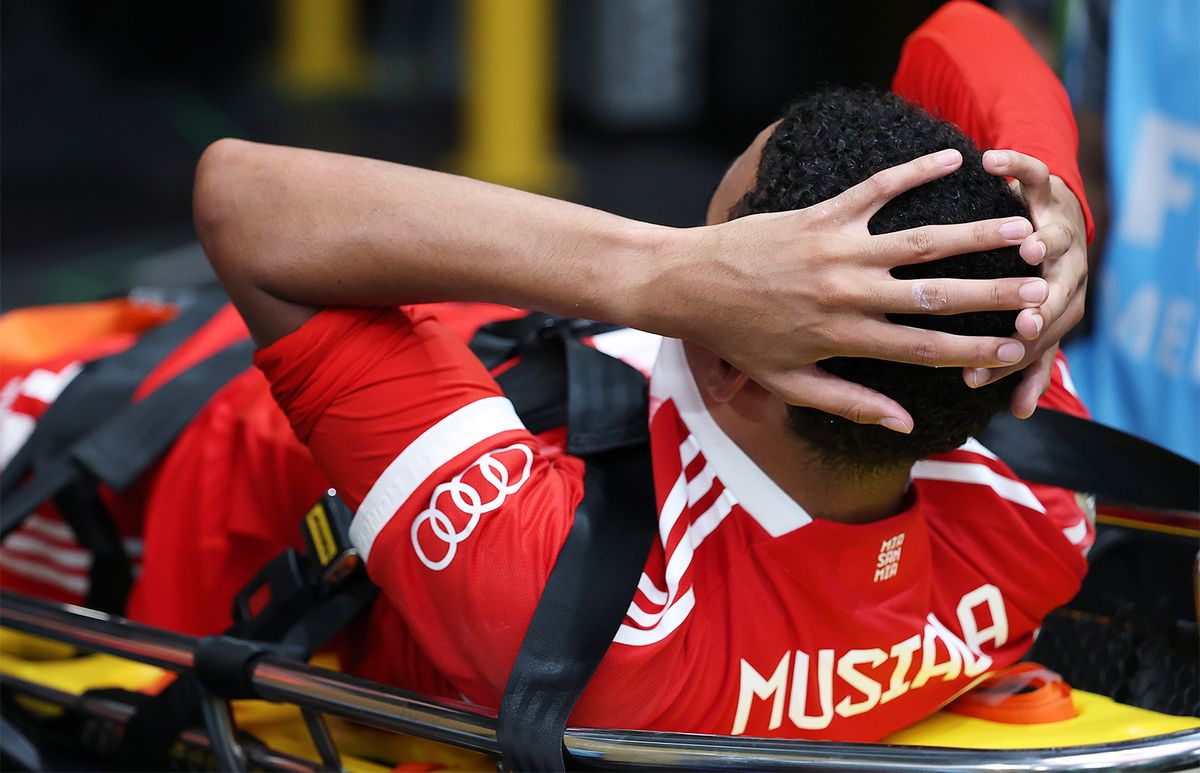 Мусиала впервые после жуткой травмы вернулся в общую группу «Баварии»