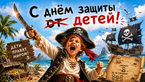 20 новых открыток ко Дню защиты детей: красивые, смешные и трогательные поздравления для мессенджеров