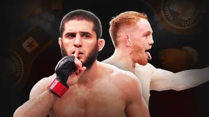 Тест: кто притворялся танцором, чтобы попасть на чужую свадьбу: Махачев или Маддалена? Угадайте, о ком идет речь