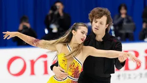 Русский фигурист пропал в США, а сейчас появился на Гран-при в Японии. И сразу обошел призеров чемпионата мира