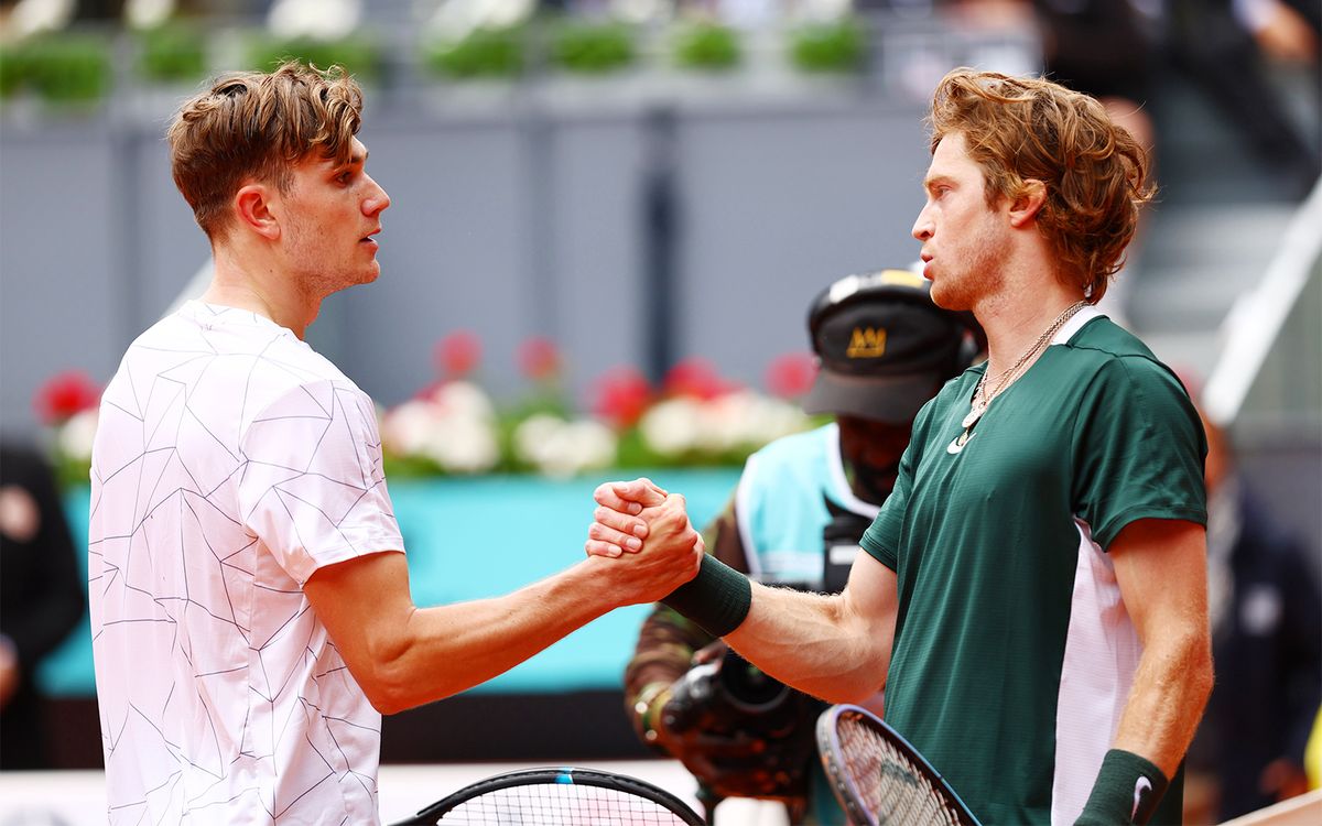 Андрей Рублев вышел в четвертьфинал US Open подробности, Рублев Джек  Дрэйпер как сыграли, теннис сегодня результаты