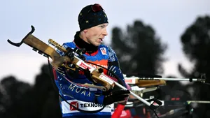 Главный «толстяк» русского биатлона в огне. Упаковал соперников в гонке, ставшей скандальной