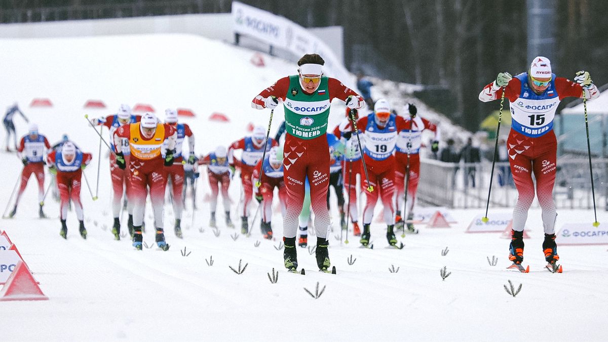 Большунов вернулся после дисквала и стал соавтором феноменальной разборки. Судьбу финиша решил вау-шпагат