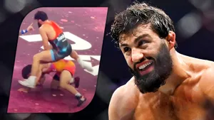 В этот раз без массовой драки на ковре. Звезда UFC Царукян издевательски наказал борца из США и отомстил за все