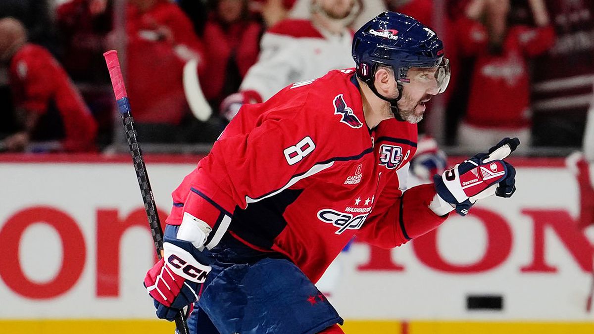 Овечкин сократил отставание от рекорда Гретцки по голам в НХЛ с учетом плей-офф до 41 шайбы