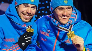 Сегодня старт лыжного сезона. Вспоминаем, как Устюгов и Крюков стали чемпионами мира после падения соперников