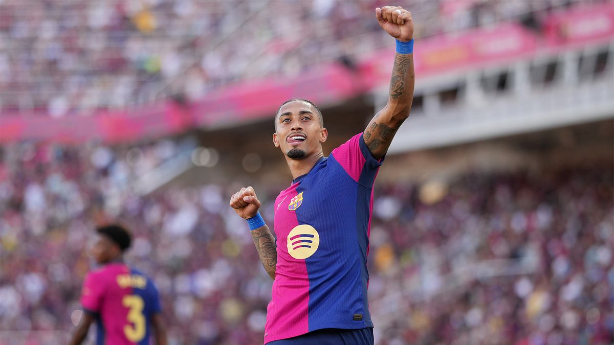 Рафинья забил первый гол после возвращения в строй «Барселоны» — в ворота «Атлетико»