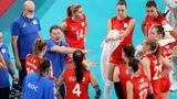 Полтора сета русские волейболистки уничтожали главных фавориток Олимпиады. Но стоило проиграть 3 мяча подряд…