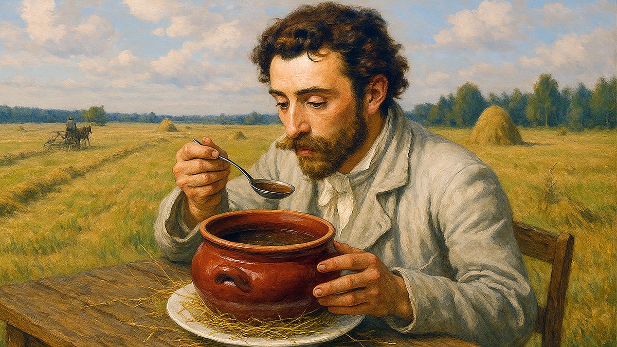 Этот мерзкий суп обожал великий русский художник Репин: сейчас бы такое есть никто не стал