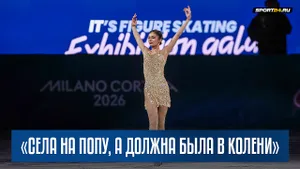 Аделия Петросян — интервью после показательного выступления / Олимпиада 2026