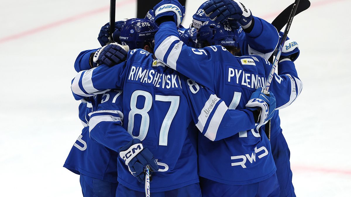 Московское «Динамо» обыграло СКА, одержав пятую победу подряд в КХЛ