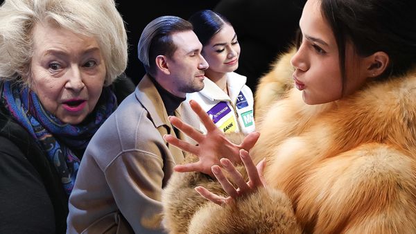 Что под плащом у тренера Тутберидзе, кому аплодировала Загитова и чему удивилась легендарная Тарасова. Фото ЧР-2026