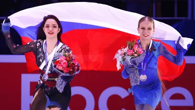 Евгения Медведева, Александра Трусова / Игнатова, Фигурное катание