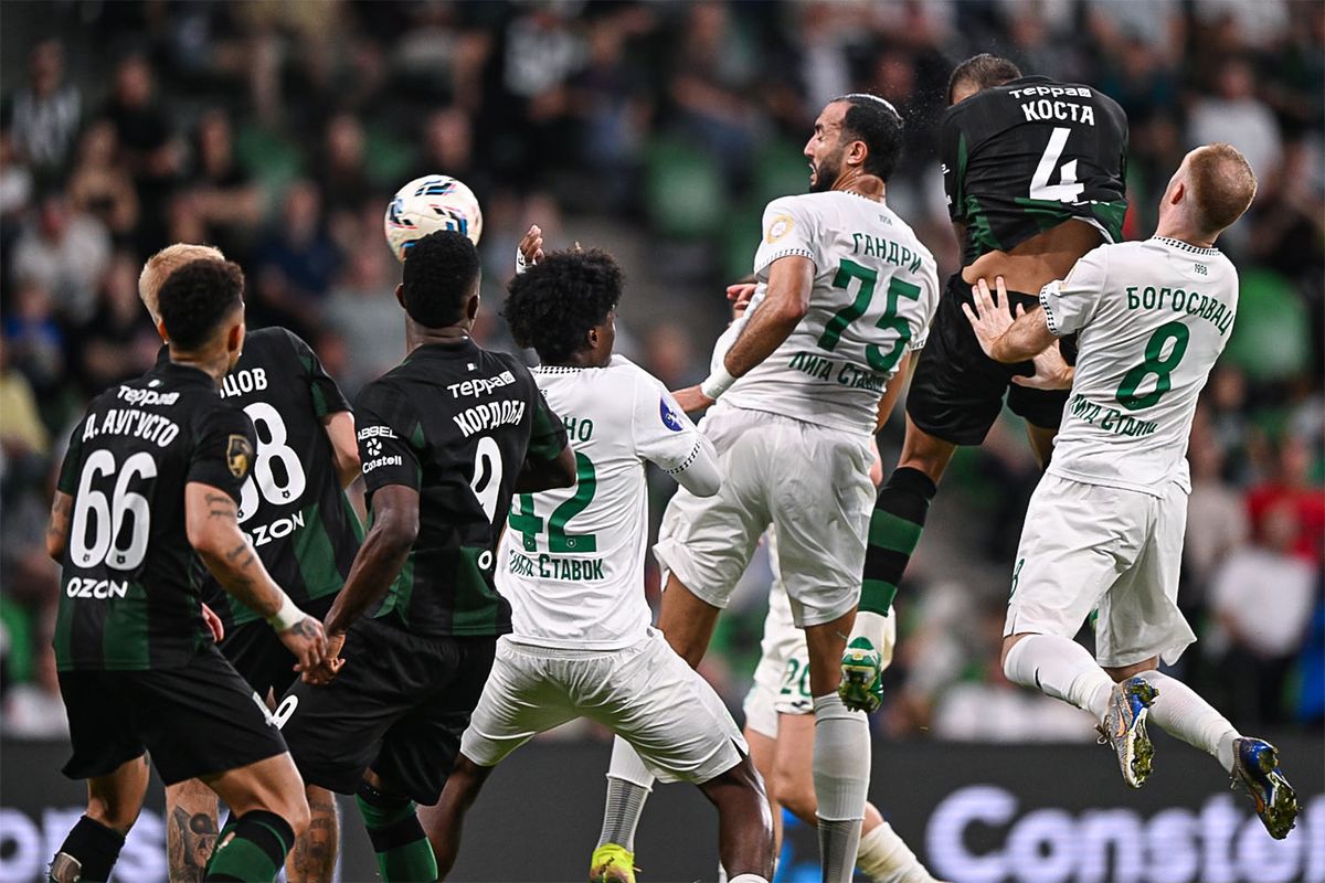 «Краснодар» — «Ахмат» — 2:0. Видеообзор победы «быков» в матче РПЛ