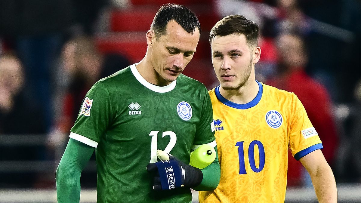 Казахстан сотворил сенсацию: в меньшинстве удержал ничью с Бельгией в матче отбора ЧМ-2026