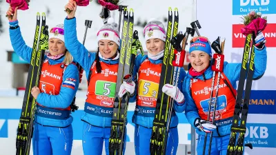 Чемпионат мира по биатлону, Сборная России по биатлону