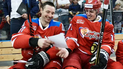 Илья Ковальчук, Евгений Малкин, Сборная России по хоккею