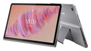 The new Lenovo Tab Plus tablet sells for 24,500: eight JBL speakers with Dolby Atmos support pump out 26 W.