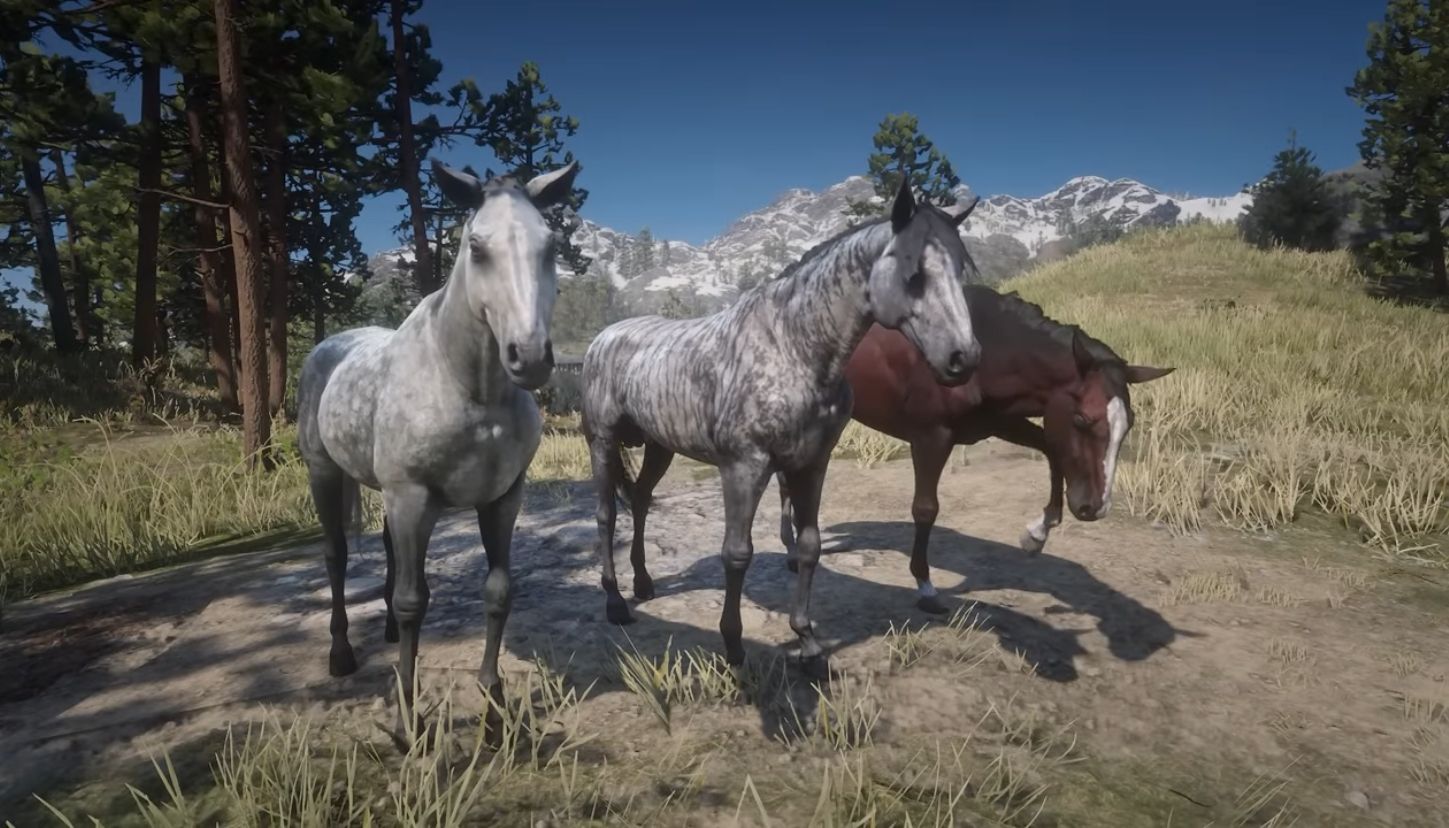 Лошади в Red Dead Redemption 2 — какая лучшая, где поймать, где купить ...