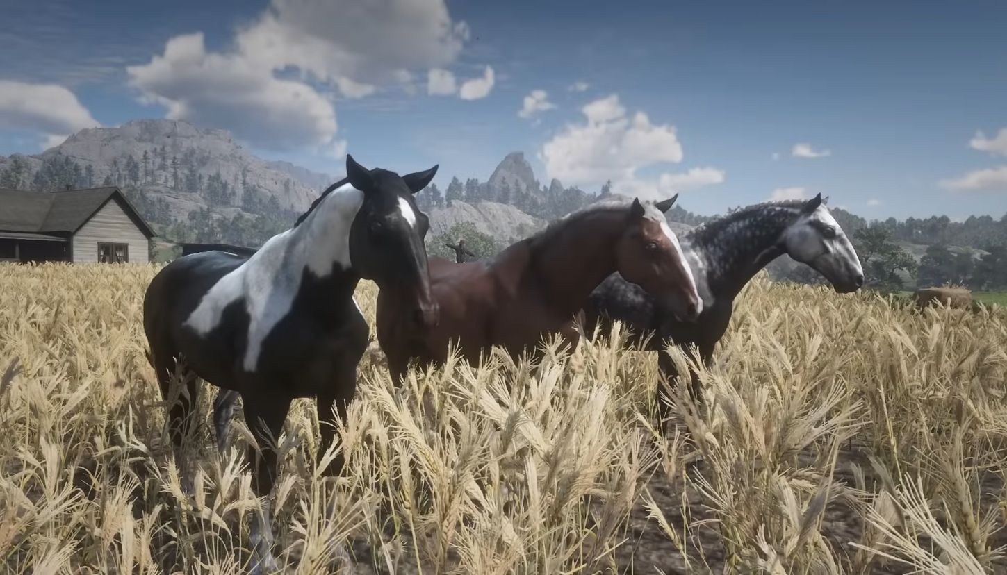 Лошади в Red Dead Redemption 2 — какая лучшая, где поймать, где купить ...