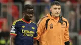 Сака получил травму на 10-й минуте матча с «Баварией»